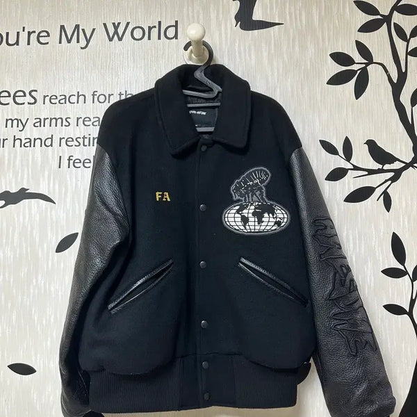 [BUNJANG] Fucking Awesome Varsity Jacket M / 퍼킹어썸 바시키 자켓 m