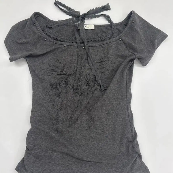 [BUNJANG] Gothic Punk Style Integrated Top / 고딕 펑크 옷 팔아요