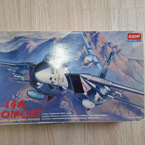 [BUNJANG] Academy F-14A Tomcat 1/72 Scale Model Kit / 아카데미 F-14A 톰캣 1/72 스케일 모형 키트