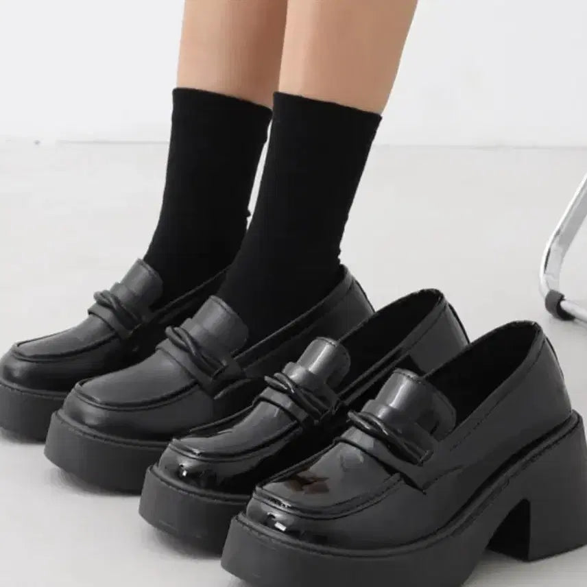 [BUNJANG] Platform Wedge Heel Boots / (급처네고가능)스텐딩화 통굽