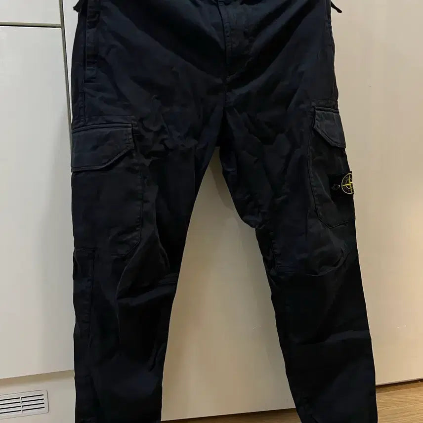 [BUNJANG] Stone Island Dark Navy Denim Jogger Pants (Size 30-32) / 스톤아일랜드 데님조거팬츠 30~32