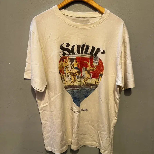 [BUNJANG] SetteR Authentic Short Sleeve T-Shirt / 세터 정품 반팔티