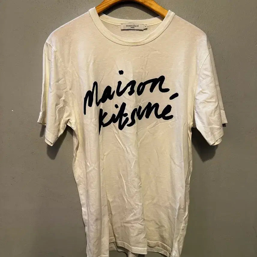 [BUNJANG] Maison Kitsuné Authentic Short-Sleeve T-Shirt / 메종키츠네 정품 반팔티