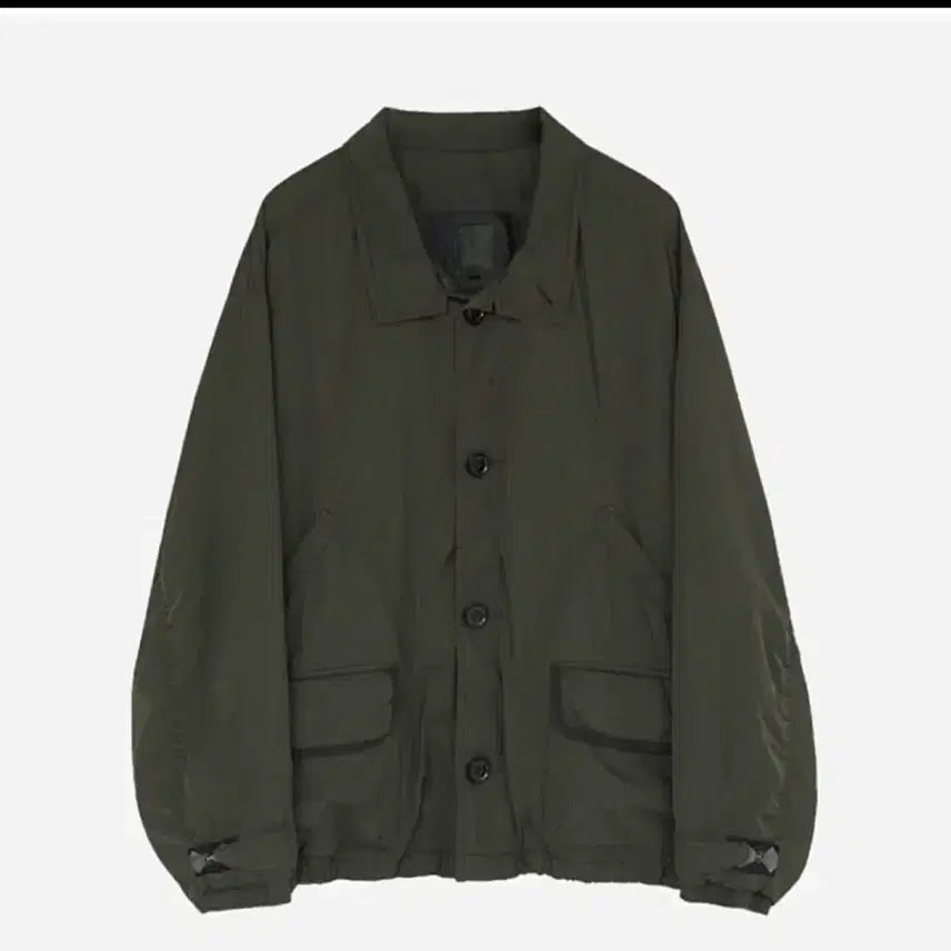[BUNJANG] Politeru Cropped Hunting Jacket Olive / (4) 폴리테루 크롭 헌팅자켓 올리브