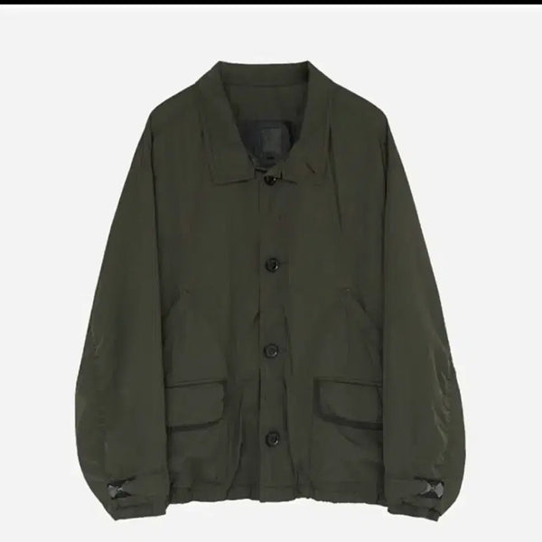 [BUNJANG] Politeru Cropped Hunting Jacket Olive / (4) 폴리테루 크롭 헌팅자켓 올리브