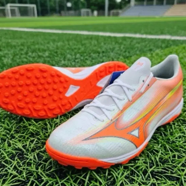 [BUNJANG] Mizuno Alpha 3 Elite AS TF Prism White Pack Football Boots / [250] 미즈노 알파3 엘리트 AS TF 프리즘 화이트팩