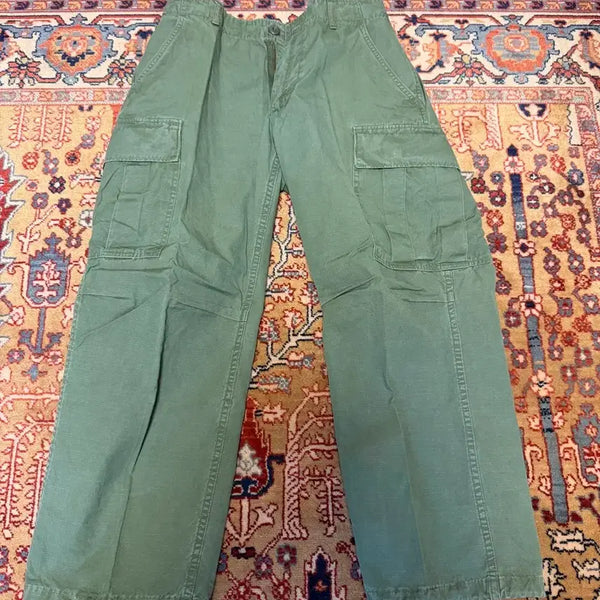[BUNJANG] Original Jungle Fatigue Pants Small Short Vintage US Military / 오리지날 정글 퍼티그 팬츠 스몰 숏 - 빈티지 미군 밀리터리