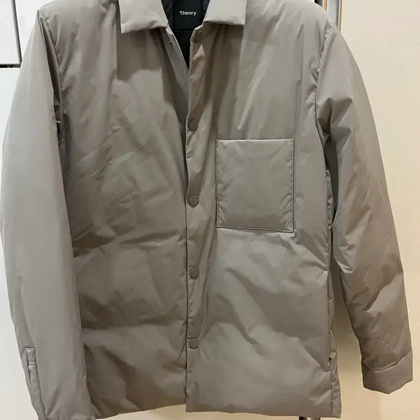 [BUNJANG] Theory Beige Padded Jacket L / 띠어리 베이지패딩 L (새상품급)