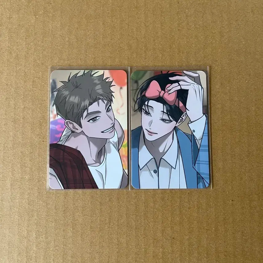 [BUNJANG] Bomtoon Sig Photocard Hongsil Quest 2 pcs / 봄툰 시그 포카 홍실퀘스트 2장