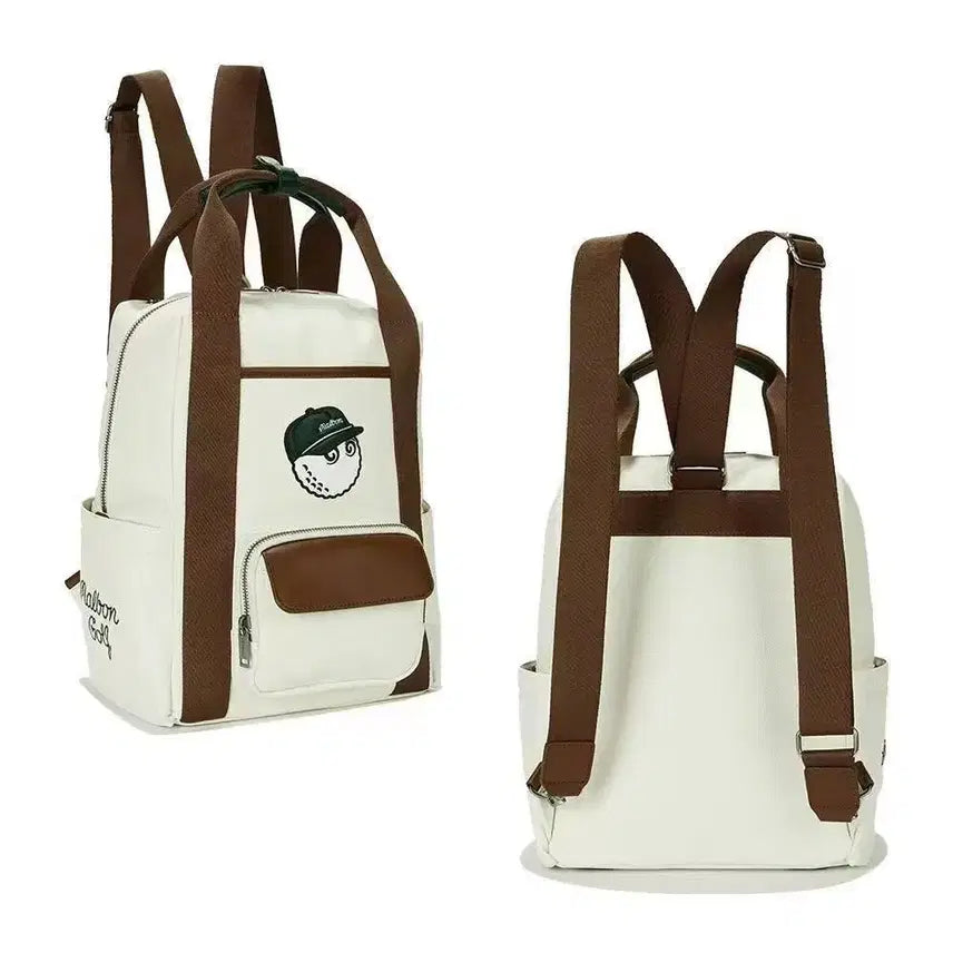 [BUNJANG] Malbon Brown Backpack / Malbon 말본 브라운 백팩