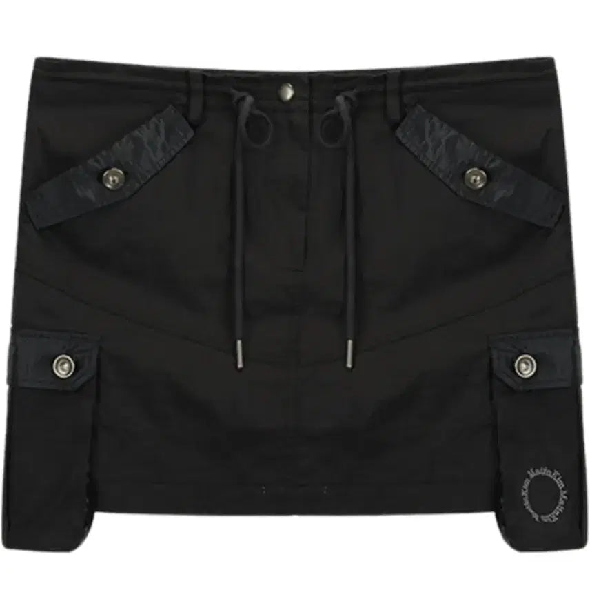 [BUNJANG] Matinkim Shirring Cargo Mini Skirt Charcoal M / 마뗑킴 셔링 카고 미니스커트 챠콜 M 새상품