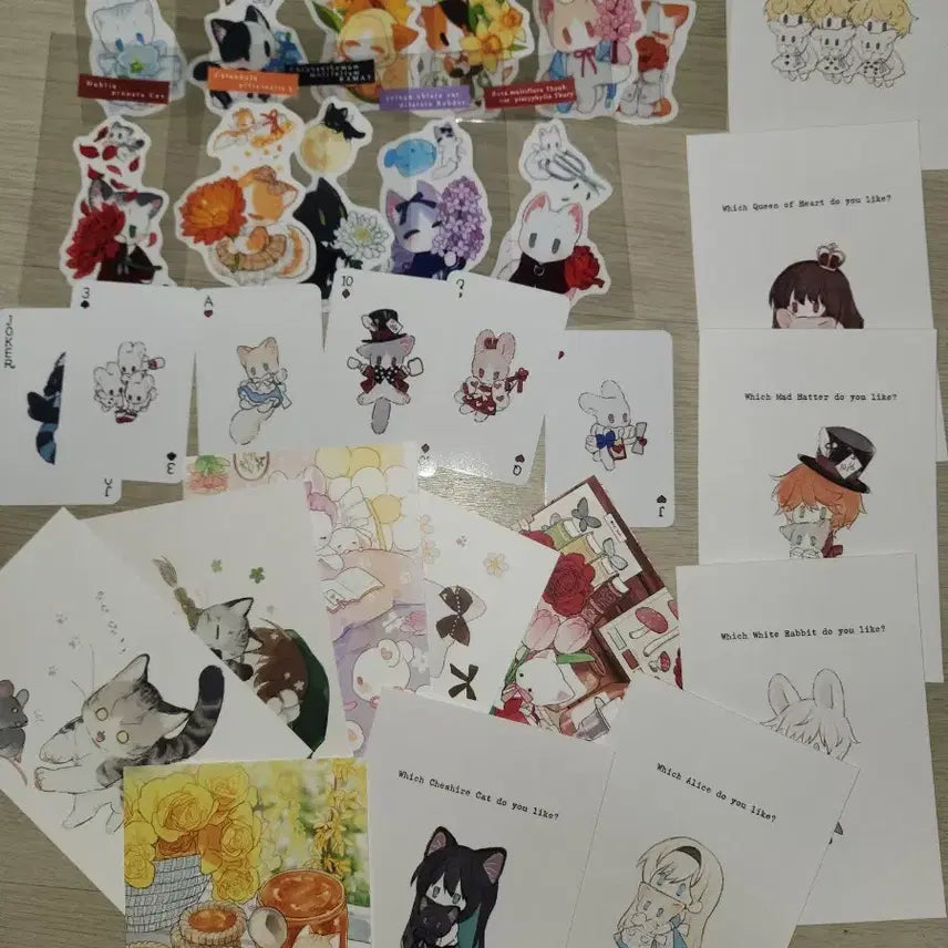 [BUNJANG] Novel Bookmark Set / 다꾸 책갈피 엽서 소설 일괄