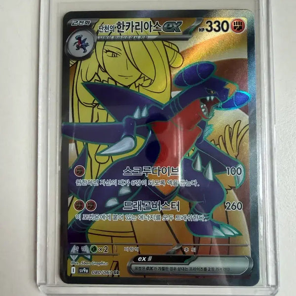 [BUNJANG] Pokémon Card Iris's Garchomp ex SR / 포켓몬카드 난천의 한카리아스 ex SR