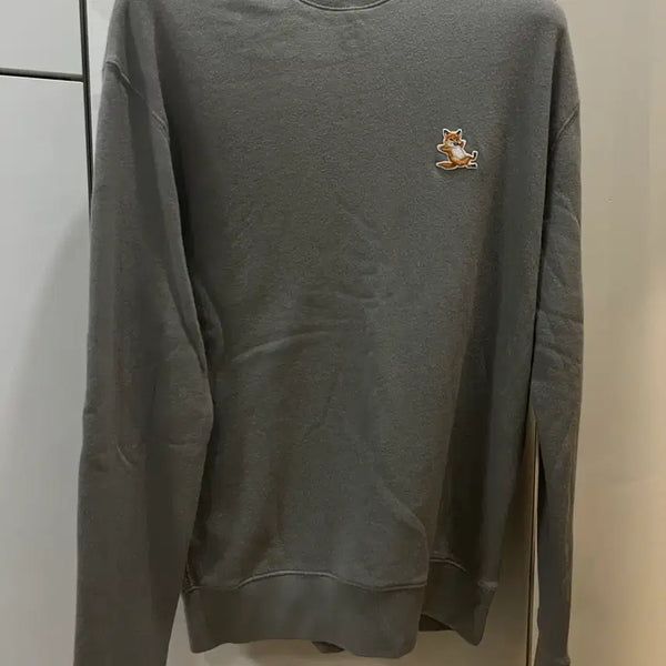 [BUNJANG] Maison Kitsuné 24FW Knit Sweatshirt / 24fw 메종키츠네 니트맨투맨 100