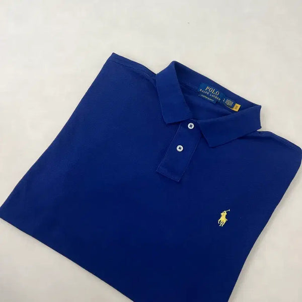 [BUNJANG] Polo Ralph Lauren Iconic Mesh Cotton Short Sleeve Polo Shirt L (105) / [백화점판/큐알신형] 폴로 아이코닉 메쉬코튼 반팔 카라티 L(105)