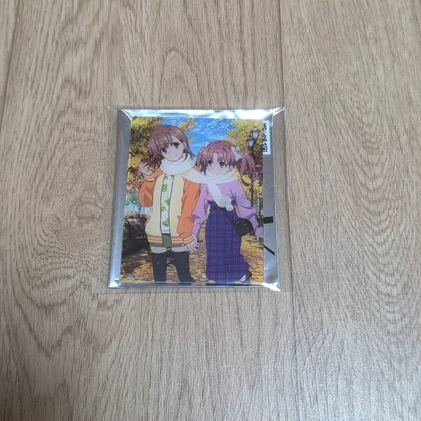 [BUNJANG] A Certain Scientific Railgun Misaka Mikoto Kuroko Acrylic Card / 어과초 어마금 미사카 미코토 쿠로코 아크릴카드