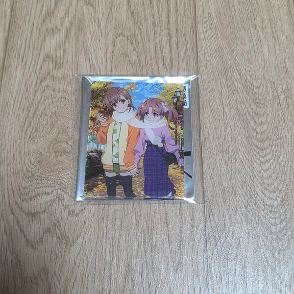 [BUNJANG] A Certain Scientific Railgun Misaka Mikoto Kuroko Acrylic Card / 어과초 어마금 미사카 미코토 쿠로코 아크릴카드