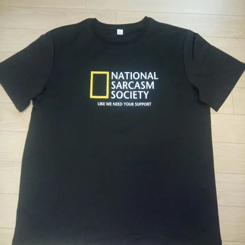 [BUNJANG] National Geographic Logo T-Shirt XL / 내셔널지오그래픽 티셔츠 3XL 새상품
