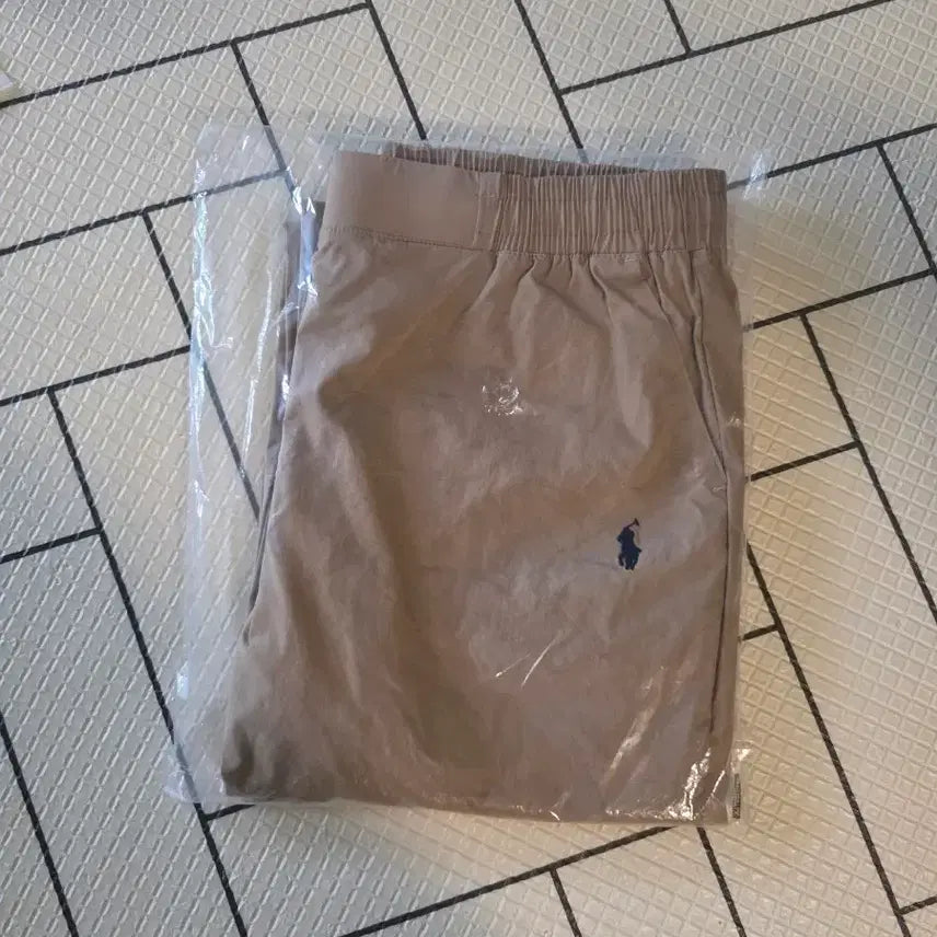 [BUNJANG] Polo Ralph Lauren Beige 9-Bu Cotton Pants XL / 폴로 랄프로렌 베이지색 9부면바지xl