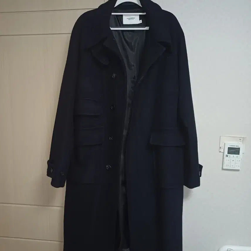 [BUNJANG] Outstanding Balmacaan Wool Coat Size 3 / 아웃스탠딩 발마칸 울 코트 3