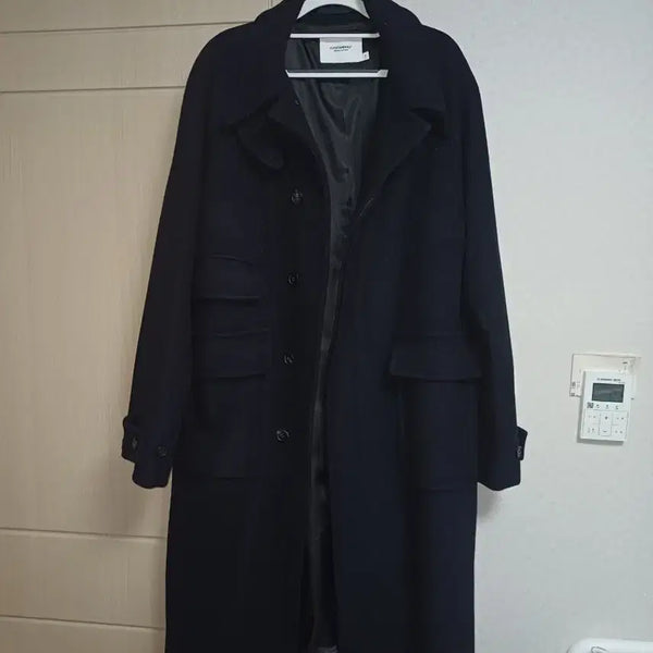 [BUNJANG] Outstanding Balmacaan Wool Coat Size 3 / 아웃스탠딩 발마칸 울 코트 3