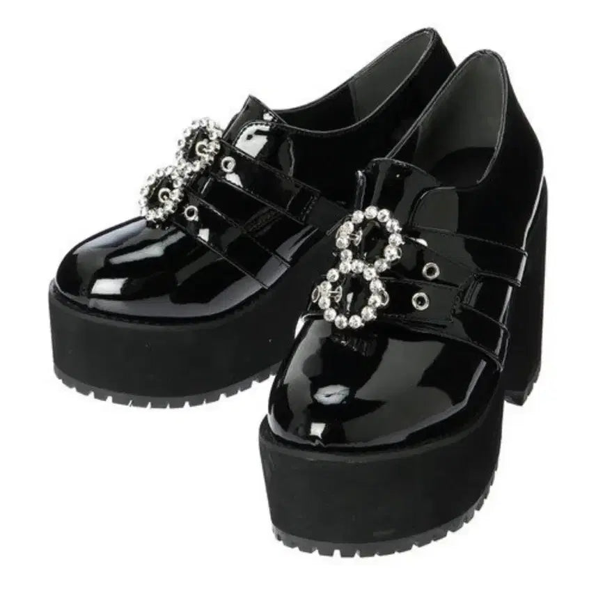 [BUNJANG] NOEMIE W-Ring Platform Shoes / NOEMIE 노에미 W링 통굽 구두 지뢰계
