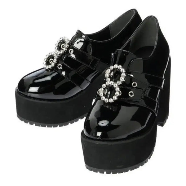 [BUNJANG] NOEMIE W-Ring Platform Shoes / NOEMIE 노에미 W링 통굽 구두 지뢰계