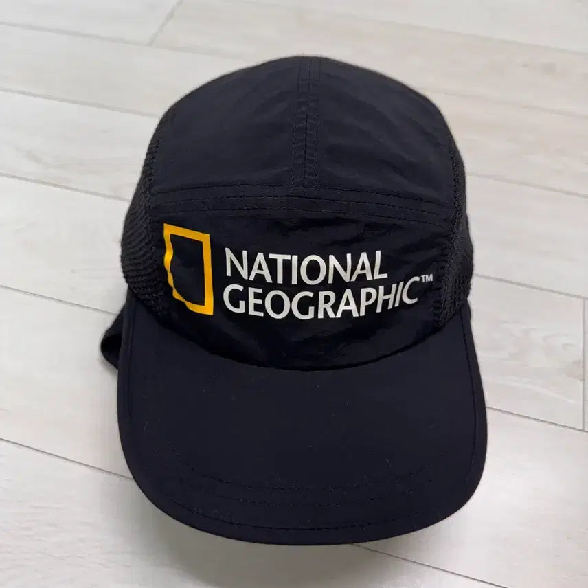 [BUNJANG] National Geographic Black Camp Cap FREE / 내셔널지오그래픽 블랙 캠프캡 FREE