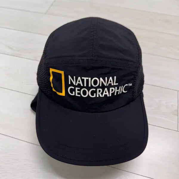 [BUNJANG] National Geographic Black Camp Cap FREE / 내셔널지오그래픽 블랙 캠프캡 FREE