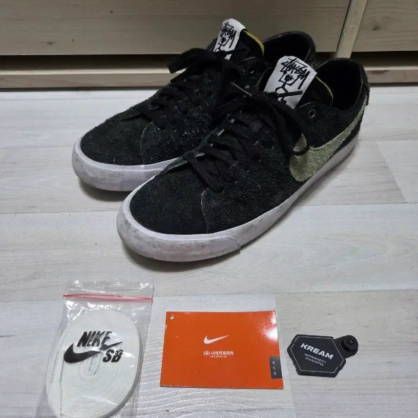 [BUNJANG] Nike x Stussy SB Zoom Blazer Low / 나이키 x 스투시 SB 줌 블레이저 로우 275