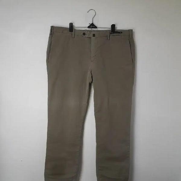[BUNJANG] PT01 Brown Stretch Chino Pants / 이태리 PT01 브라운 스트레치 치노바지 54/36"