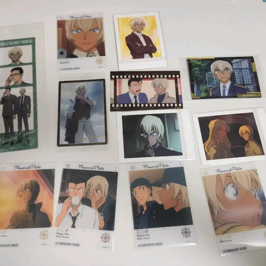 [BUNJANG] Detective Conan Amuro Tooru Photocard Bundle Set / 명탐정코난 아무로 후루야 포카 일괄