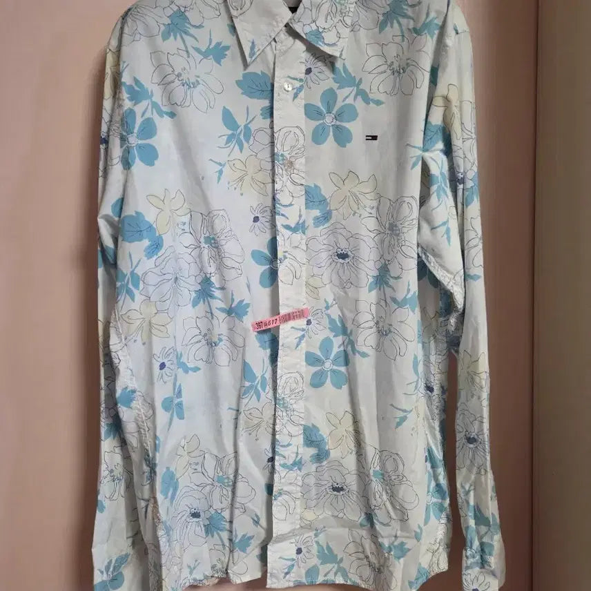 [BUNJANG] Tommy Hilfiger Flower Pattern Shirt / 타미힐피거 플라워 패턴 셔츠