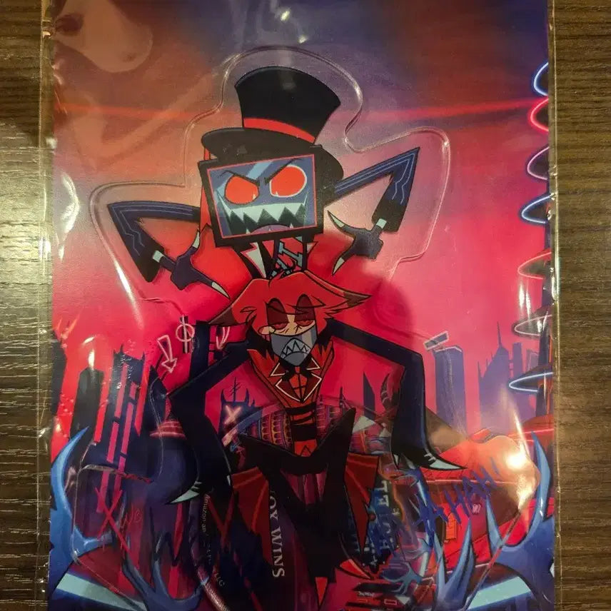 [BUNJANG] Hazbin Hotel Black Balloon Acrylic Stand Marui Pop-Up Exclusive / 해즈빈호텔 블랙벌룬 아크릴스탠드 복스 윈