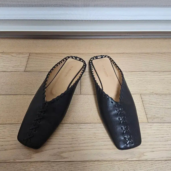 [BUNJANG] Jil Sander Mule Black Size 230 / 질샌더 뮬 블랙 230