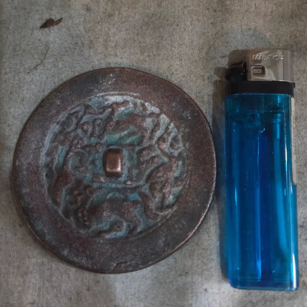 [BUNJANG] Miniature Bronze Mirror / 옛날 청동 미니 동경