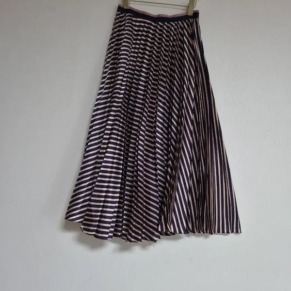 [BUNJANG] System Flare Pleats Long Skirt / 한섬 시스템 플레어 플리츠 롱스커트25