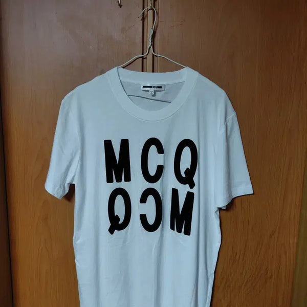 [BUNJANG] McQ Alexander McQueen Logo T-Shirt White / MCQ 알렉산더 맥퀸 로고 반팔 티셔츠 화이트
