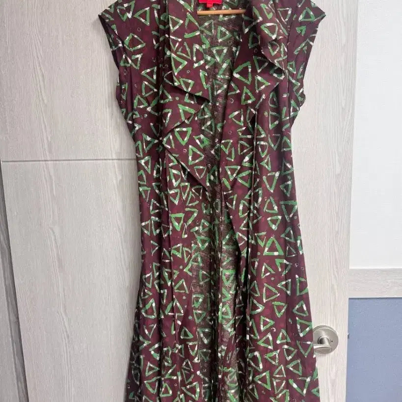 [BUNJANG] Vivienne Westwood Pattern Sleeveless Dress / 비비안웨스트우드 패턴 민소매 원피스 새상품 "정품"