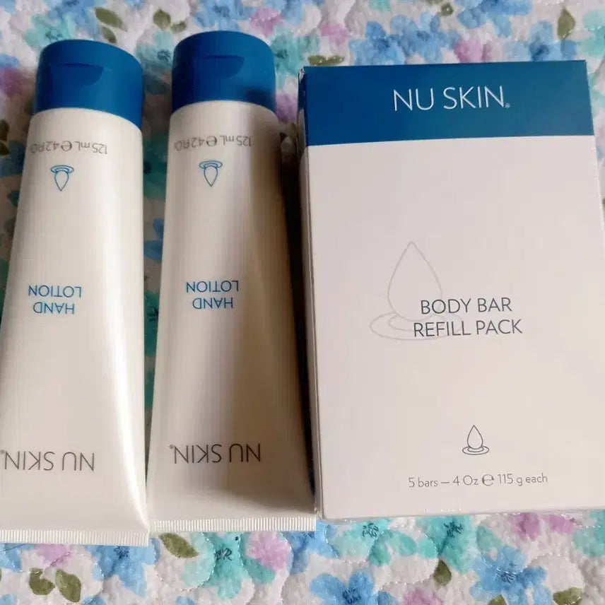 [BUNJANG] Nu Skin Body Bar 5-Pack & Hand Lotion 2-Pack Bundle / 뉴스킨 바디바 5팩,핸드로션 2개 일괄 판매- 내용참조