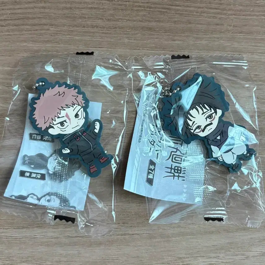 [BUNJANG] Jujutsu Kaisen Shibuya Incident Choso Yuji Itadori Rubber Strap Keychain Set / 주술회전 사멸회유 러버키링 러버스트랩 초쇼우 쵸소우 이타도리 유지 키링