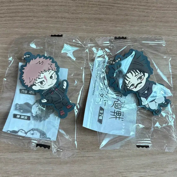 [BUNJANG] Jujutsu Kaisen Shibuya Incident Choso Yuji Itadori Rubber Strap Keychain Set / 주술회전 사멸회유 러버키링 러버스트랩 초쇼우 쵸소우 이타도리 유지 키링