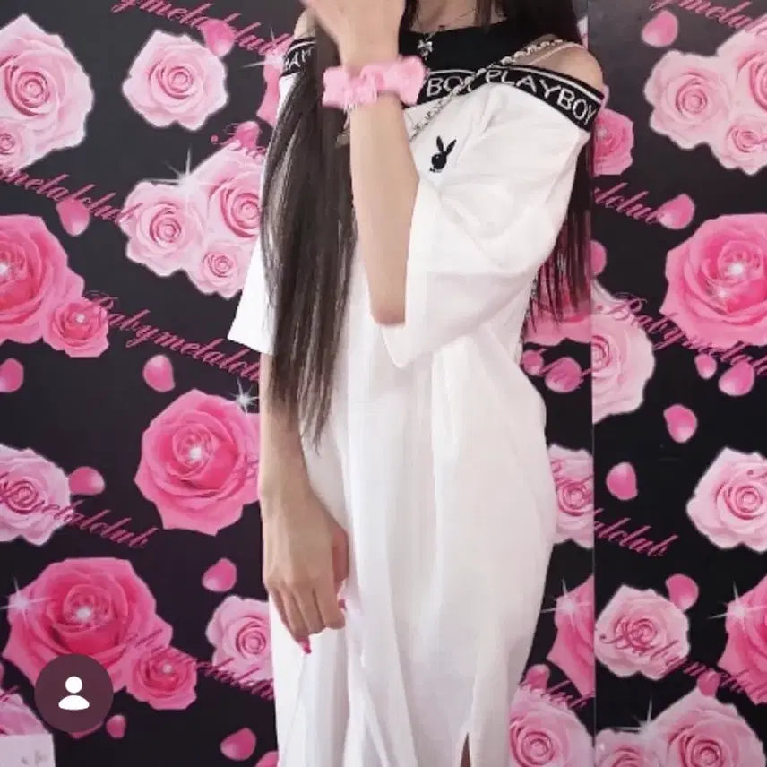 [BUNJANG] Playboy Baby Metal Club One-Piece Dress M / Playboy 플레이보이 원피스 m 베이비메탈클럽 갸루