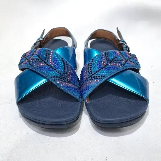 [BUNJANG] Fitflop Leather Strap Sandals / 240 핏플랍샌들 샌달