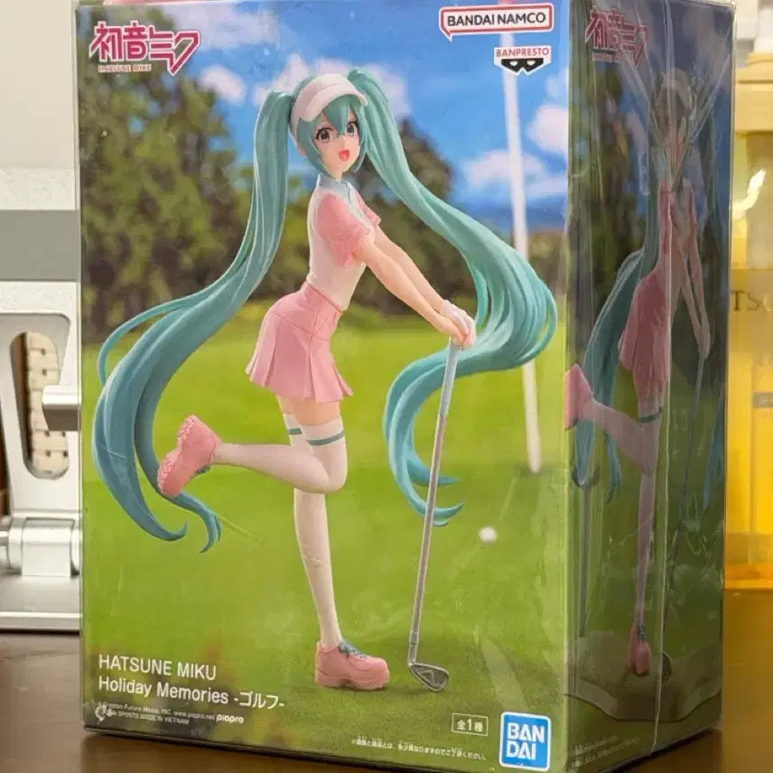 [BUNJANG] Hatsune Miku Holiday Memories Golf Figure (Sealed) / (미개봉) 하츠네 미쿠 Holiday Memories 골프 피규어