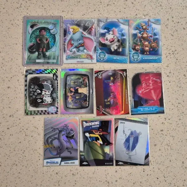 [BUNJANG] Disney Card Top Chrome Limited & Inserts Bundle / (디즈니카드)26탑스크롬 한정 및 인서트 일괄