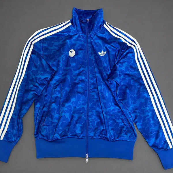 [BUNJANG] Adidas x Bape All Over Print Track Top Blue / 아디다스 x 베이프 올오버 프린트 트랙탑 블루 판매 또는 교신
