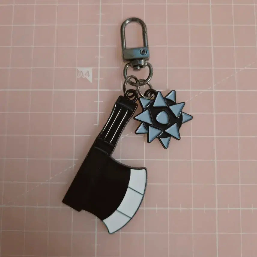 [BUNJANG] Demon Slayer Gyomei Himejima Nichirin Sword Keychain / 귀멸의칼날 히메지마 교메이 일륜도 키링 판매