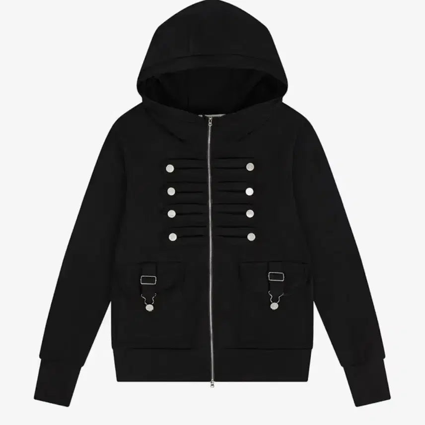 [BUNJANG] Loveis true EL PIRATE HOOD ZIPUP Napoleon Jacket Hoodie / 러브이즈트루 EL PIRATE HOOD ZIPUP 나폴레옹 자켓 후드집업
