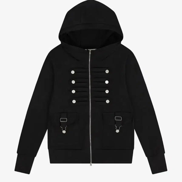 [BUNJANG] Loveis true EL PIRATE HOOD ZIPUP Napoleon Jacket Hoodie / 러브이즈트루 EL PIRATE HOOD ZIPUP 나폴레옹 자켓 후드집업